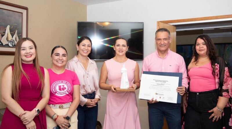 Reconocen a Blanca Liliana Díaz Vázquez por su trabajo en vinculación social