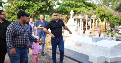 Supervisan trabajos de mantenimiento y adecuación del Panteón Municipal de Colima