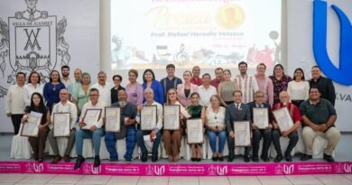 Reconoce VdeA a lo mejor del arte ‎con la Presea “Prof. Rafael Heredia”